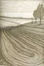 Placeholder: Sketch the Composition: Start by lightly sketching the composition. Draw the ground with rich, fertile soil or clay. Use gentle, curving lines to suggest the contours of the earth. Define Texture and Tones: Use a 2B pencil to define the texture of the soil. Add small, irregular shapes and lines to represent the granular nature of fertile ground. Gradually introduce darker tones with a 4B or 6B pencil to create depth and shadows. Introduce Charcoal (Optional): If you want