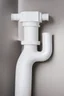 Placeholder: A studio-shot photograph of a high-quality white sewage plumbing PVC 90-degree elbow. The image is captured using professional photography techniques, ensuring every detail is crisp and clear. The depth of field technique is utilized to focus on the intricate structure of the elbow, while the background is elegantly blurred, giving it a luxurious and sophisticated look. The matte finish adds a touch of elegance, and the clear water flowing through the elbow creates a sense of movement and dynami