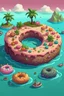 Placeholder: donut island