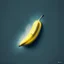 Placeholder: minimalistic banana in outer space