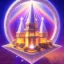 Placeholder: African crystal palace ! soft background | god rays | intricate | elegant | galactic landscape | highly detailed | illustration | depth of field, luminosity, ultra sharp focus, ultra high definition