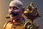 Placeholder: portrait of a bald and shaved Atul Bhardwaj building lego, steampunk, brown eyes, no facial hair, steampunk, unreal 5, octane render, cinema4d, dynamic lighting, soft lighting, 4k, redshift render, highly detailed, hyper realistic