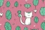 Placeholder: cute cat isolated illustrations