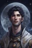 Placeholder: Kel Apeiron, male, Lunar Fantasy, 27 years old, looking for purpose, cosmos, stars