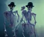 Placeholder: Epic photo of the blues brothers but they’re skeletons, by greg rutkowski