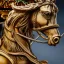 Placeholder: closeup of a beautiful ultra-detailed carousel horse on carousel, 1800s, chiaroscuro lighting , 8k UHD, realistic, matte painting, centered, illustration, muted colors,renaissance, artwork, high-quality, rocco, greg rutowski, howard lyon, brian froud, anne stokes