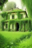 Placeholder: Former in the feeled picture, greenery,