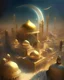 Placeholder: Islamic city and Qamar Gold and your angels in heaven
