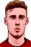 Placeholder: Cole Palmer English football player ,cartoon 2d