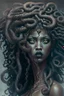 Placeholder: Medusa as a beautiful black woman