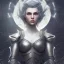 Placeholder: fantasy setting, woman, bicolor hair