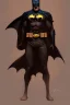 Placeholder: Detailed full body concept art illustration of batman, super skinny and dirty, peter mohrbacher, artgerm