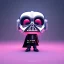 Placeholder: tiny cute {Darth Vader} toy, standing character, soft smooth lighting, soft pastel colors, skottie young, 3d blender render, polycount, modular constructivism, pop surrealism, physically based rendering, square image