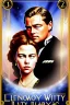 Placeholder: Leonardo dicaprio in titanic and Kate winslate in titanic, big ship Titanic movie poster