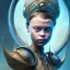 Placeholder:  Greta Thunberg sango fantasy, fantasy magic, intricate, sharp focus, illustration, highly detailed, digital painting, concept art, matte, masterpiece head sexy view black African beauty black afro hair space lady turquoise carp skin African space landslide