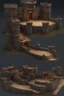 Placeholder: fantasy medieval fighting arena