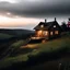 Placeholder: Dream Last night, I dreamt of a house on a hill. In my dream, I saw a sloped terrain with a timber house. I entered the house through a compact entrance and proceeded to the upper floors and into the living room. All I remember was the exceptional panoramic views, and then I woke up.