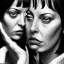 Placeholder: portrait, mia wallace, Pulp Fiction movie.