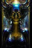 Placeholder: Narcissist feeding off empath; Neo-surrealism; Optical Art; golden hour; iridescent; controversial; supremely detailed; stupendous; Giger