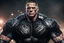 Placeholder: John Cena wwe in a mega cool Black iron super suit with on his arms and shoulders, hdr, (intricate details, hyperdetailed:1.16), piercing look, cinematic, intense, cinematic composition, cinematic lighting, color grading, focused, (dark background:1.1)