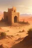 Placeholder: Ancient desert ,ruins