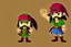 Placeholder: Cartoony and muscular Captain Jack Sparrow, showing his expensive wrist watch, Legend Of Zelda: Wind Waker style, stylized, colorful, adventurous.