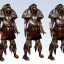 Placeholder: clothe tribal armor concept art videogame