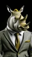 Placeholder: Classy rhino in suit