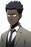 Placeholder: Anime man side character looks like Alfonso Davis