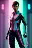 Placeholder: Waist up shot photo, thriller style, Asian cyborg woman, blade runner style :: symmetry photography, cyberpunk, pink hair, makeup, long line eye, light iris, :: latex coat, wires and circuits, pink, white, black :: cinematic, Ultra realistic, dark scene, soft color, highly detailed, unreal engine 5, RTX, ultra detail, 3d, finely drawn, high definition.