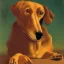 Placeholder: Portrait of a dog by Dali