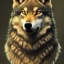 Placeholder: wolf, fire, forest, brown, masterpiece, expert, 8K, hyperrealism, sharp focus, cinematic lighting