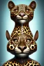 Placeholder: mr bean as a leopard