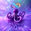 Placeholder: infinity symbol ∞ with vibrant powerful octopus jumping out of the water, striking, neon, chiaroscuro, dramatic, captivating, powerful, fantasy, beautiful, octane render, 16k post-production, artstation: award-winning: atmospheric: commanding: fantastical: clarity: ultra quality: striking: brilliance: stunning colors: amazing depth; lens: f/11, 35mm