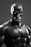 Placeholder: Light black super hero without mask