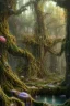 Placeholder: high-quality, fine-detail beautiful, breath-taking forest with gnarled trees, flowers, clear reflective lake, tranquil, stunning, 8k resolution, intricate, digital art, detailed matte, volumetric lighting, George Grie, Anne Dittman, Anne Stokes, Lisa Parker, Selina French, Alphonse Mucha