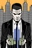 Placeholder: punisher sku;; CITY bank the style of Hiroshi Nagai