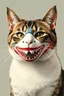 Placeholder: cat with shark mask solana japanese style in the style of warhol