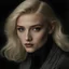 Placeholder: professional color photograph of 18 year old platinum blonde model by August Sander, extremely clear and detailed eyes, realistic skin texture, bold lines, super detail, dark limited palette, chiaroscuro (intricate details, masterpiece, best quality: 1.4 ). ), mesmerizing, Futurism art style, dynamic, dramatic, dynamic pose