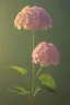 Placeholder: an isolated translucent hydrangea plant, 3d render, art nouveau style, ultra realistic, masked transparent flat background, backlight, popular on sketchfab, pixelsquid, 8k, volumetric lighting, super focused, no blur, trending on artstation, octane render, ultra detailed, hyperrealistic, by artgerm and alphonse mucha