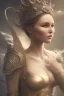 Placeholder: full body, Camilla Luddington face, dragon armor, big busty , dirty face, pintura, ,details,texture,8k quality, florest, Minimalism, Romanticism, Expressionism, Impressionism