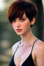 Placeholder: Prompt 32k uhd, a close up portrait photo of 18yo, mix christina hendricks molly quinn alexandra daddario, short haircut, tanned skin, hyper muscular body, background is city ruins, (high detailed skin:1.2), 8k uhd, dslr, soft lighting, high quality, film grain, Fujifilm XT3