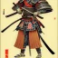 Placeholder: Samurai warrior vintage, Ukiyo-e