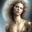 Placeholder: woman, mix daddario brad pitt by gerald brom luis royo