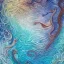 Placeholder:  Beautiful ocean scene with elegant seahorses and mermaid with insanely intricate flowing hair and small colorful fish. Extremely detailed. Giger. Bernini. Fractal water, waves ,landscape ,by Sheryl Rohrbacher