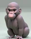 Placeholder: Ape cute 3D