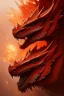 Placeholder: A cute red dragon, full-scale head and shoulders portrait, 8k resolution concept art portrait by Greg Rutkowski, Artgerm, WLOP, Alphonse Mucha dynamic lighting hyperdetailed intricately detailed Splash art trending on Artstation triadic colors Unreal Engine 5 volumetric lighting Splash art fantasy"