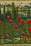 Placeholder: Ottoman miniature with tulip motif