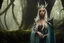 Placeholder: photo portrait of Lady Gaga as a high elf sorceress in a mystical forest, HD ultra high resolution, scientific detail, award winning photography, professional cinematic lighting