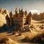 Placeholder: castle in the desert, photo-realistic, shot on Hasselblad h6d-400c, zeiss prime lens, bokeh like f/0.8, tilt-shift lens 8k, high detail, smooth render, down-light, unreal engine, downlight